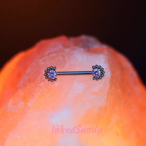 Titanium Nipple Pink Barbel