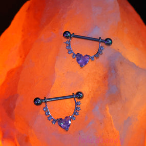 Surgical Nipple Barbell Valentine