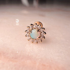 Sunflower Opal Labret