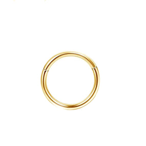 Surgical Gold Simple Nose Ring