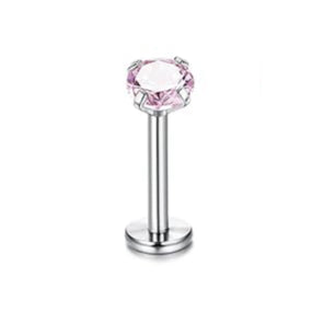 Titanium Labret Silver