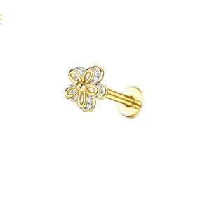 Surgical Marguerite Gold Labret