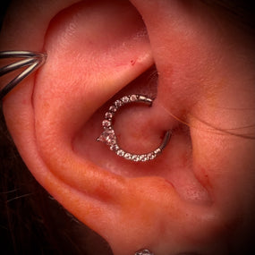 Surgical Silver Ring