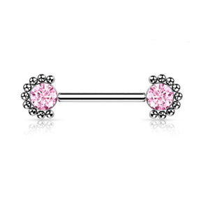 Titanium Nipple Pink Barbel