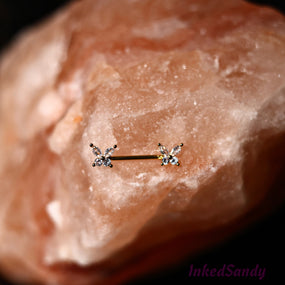 Surgical Butterfly Nipple Barbell