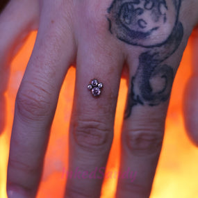 Titanium Pink Cabochon