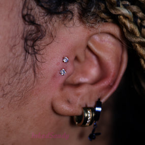 Titanium Gold Labret