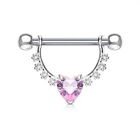 Surgical Nipple Barbell Valentine