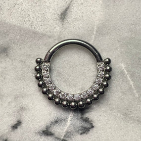 Titanium Silver Ring