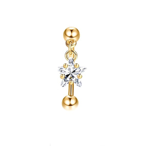 Surgical Gold Curved Barbell