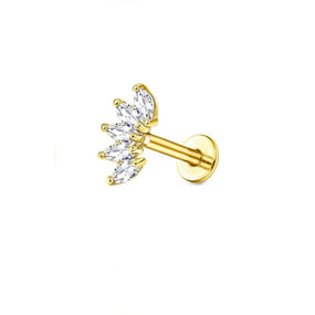 Surgical Lotus Gold Labret