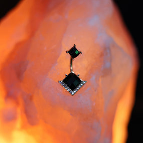 Black Diamond Belly Barbell