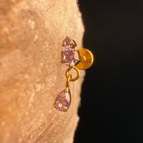 Titanium pink waterdrop