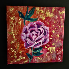 Toile « Gold Flower »
