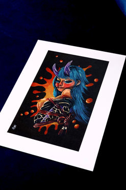 Copie imprimée “The Shibari Girl”