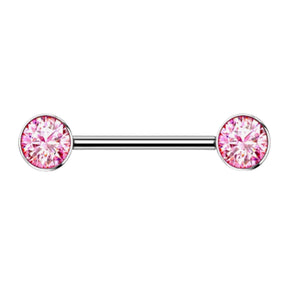 Titanium Pink Nipple Barbel