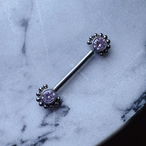 Titanium Nipple Pink Barbel