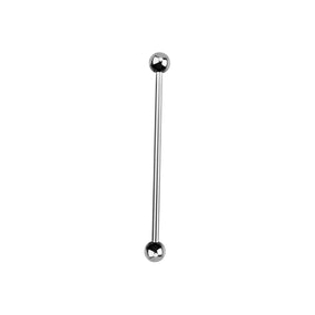 Titanium Industrial Straight Barbell