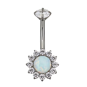 Titanium White Opal Sunflower