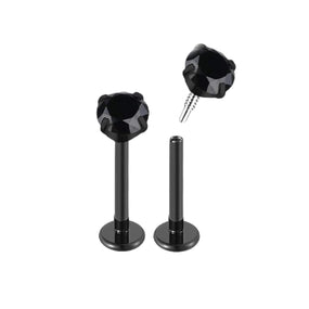 Surgical Black Labret
