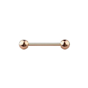 Titanium Bronze Straight Barbell