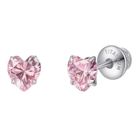 Titanium Heart Earring