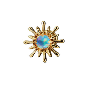 Titanium Gold Sun Labret
