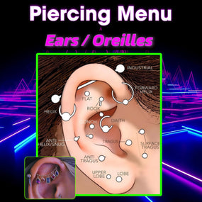 Perçage d'oreilles